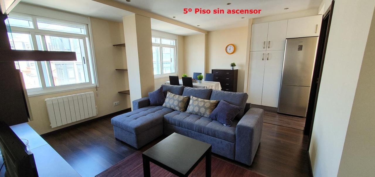 Coqueto Apartamento De 2 Habitaciones En Zona Estacion Tren A Coruña Zewnętrze zdjęcie